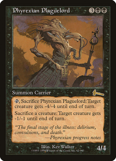 Phyrexian Plaguelord from Urza's Legacy