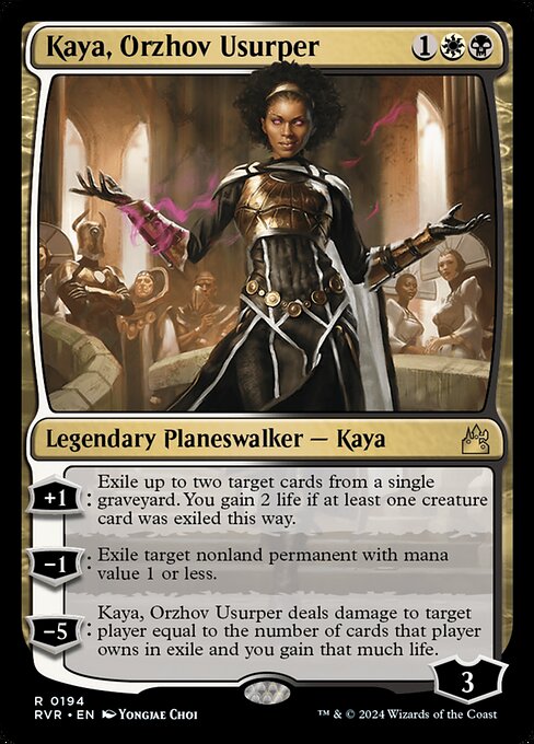 Kaya, Orzhov Usurper highlighted card art