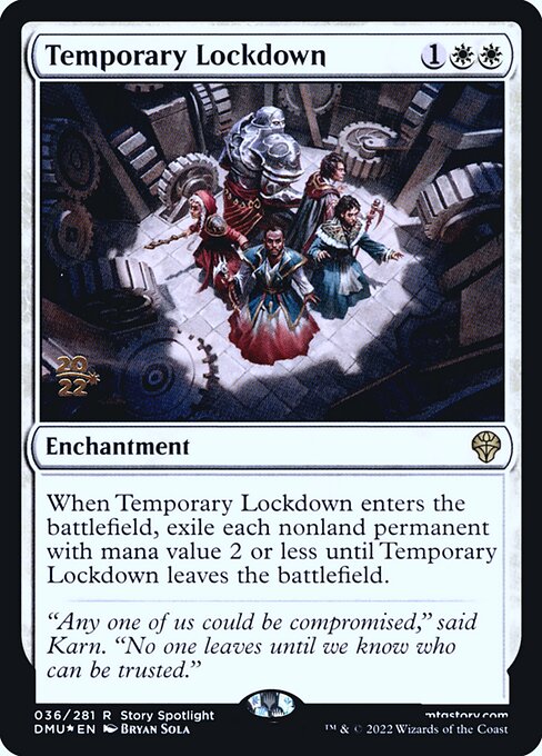 Temporary Lockdown from Dominaria United Promos