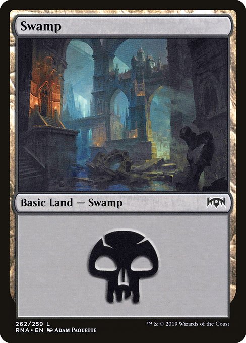 Swamp from Ravnica Allegiance