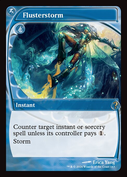 Flusterstorm highlighted card art