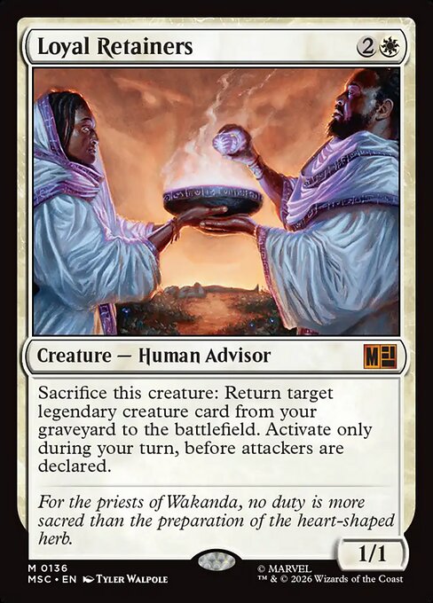 Loyal Retainers from Marvel Super Heroes Commander