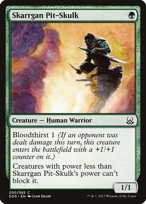Skarrgan Pit-Skulk from Duel Decks: Mind vs. Might
