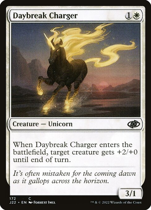 Daybreak Charger highlighted card art
