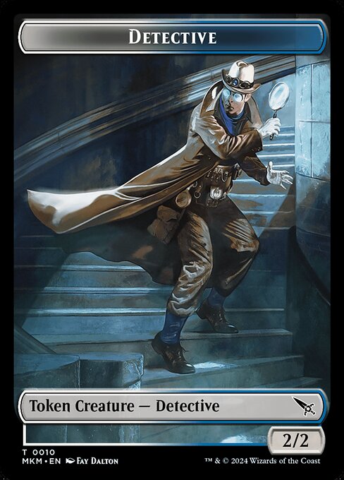Detective highlighted card art