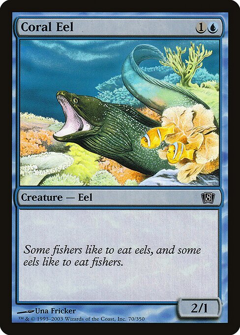 Coral Eel from Eighth Edition