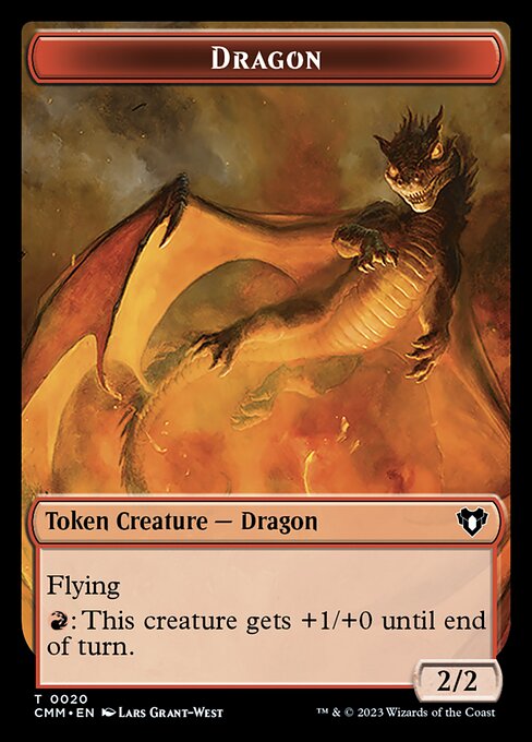 Dragon from Commander Masters Tokens