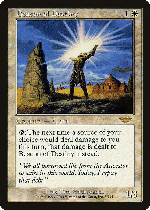 Beacon of Destiny highlighted card art