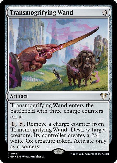 Transmogrifying Wand highlighted card art