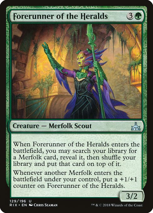 Forerunner of the Heralds highlighted card art