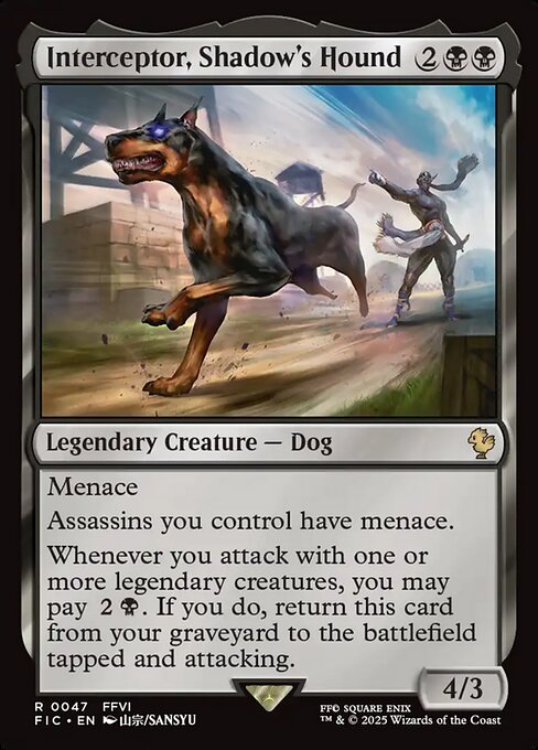 Interceptor, Shadow's Hound highlighted card art