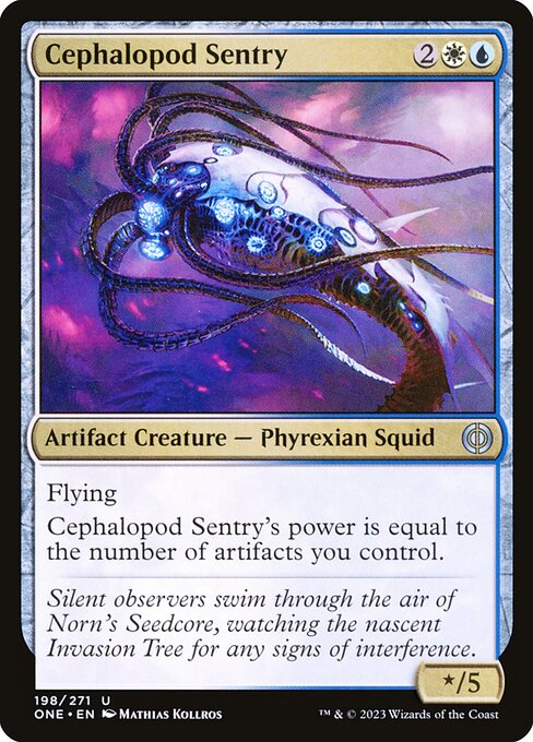 Cephalopod Sentry highlighted card art