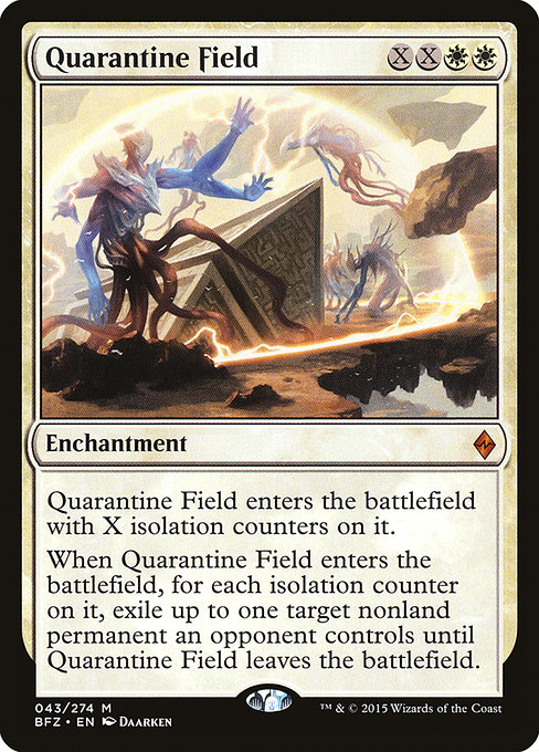 Quarantine Field highlighted card art