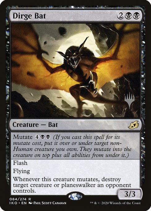 Dirge Bat from Ikoria: Lair of Behemoths Promos