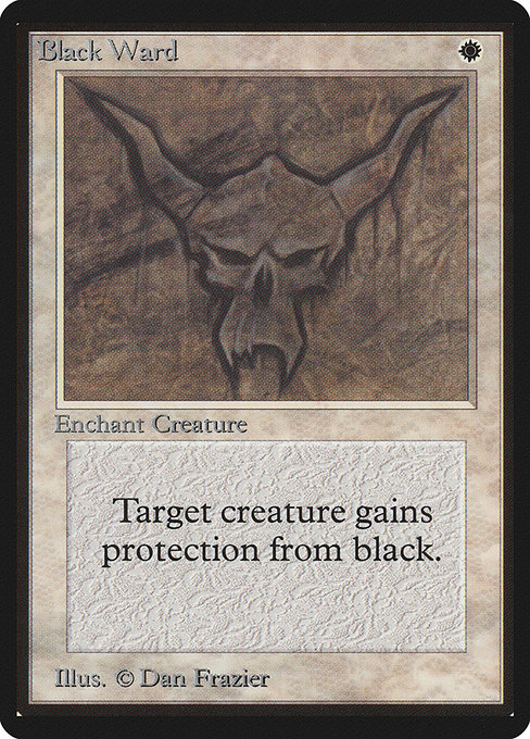 Black Ward from Limited Edition Beta