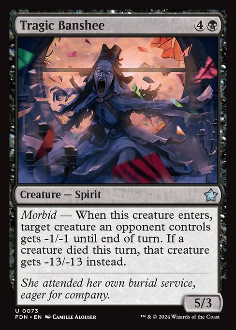 Tragic Banshee highlighted card art