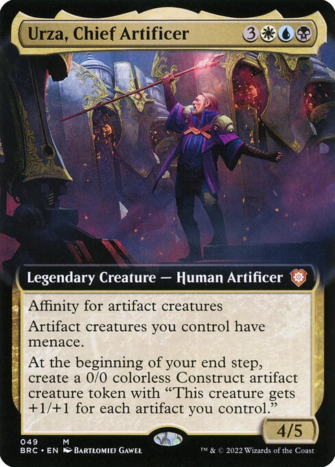 Urza, Chief Artificer from The Brothers' War Commander