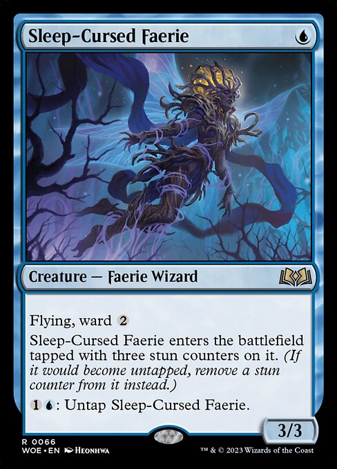 Sleep-Cursed Faerie highlighted card art