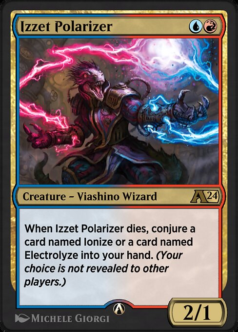 Izzet Polarizer highlighted card art