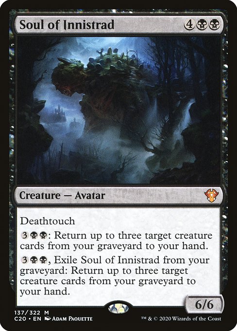 Soul of Innistrad highlighted card art
