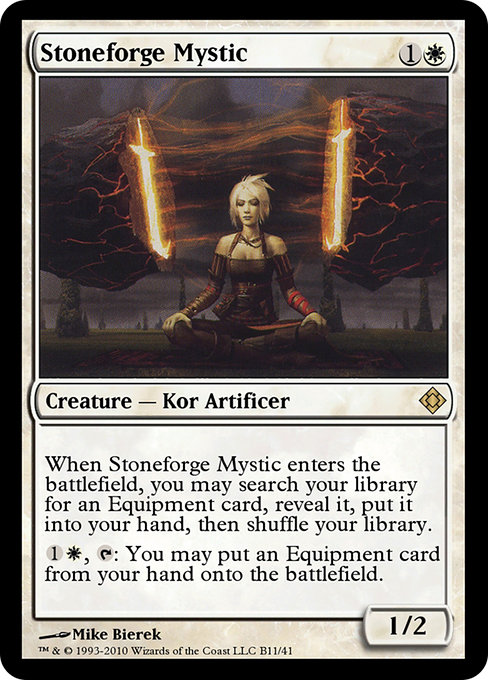 Stoneforge Mystic from Magic Online Theme Decks