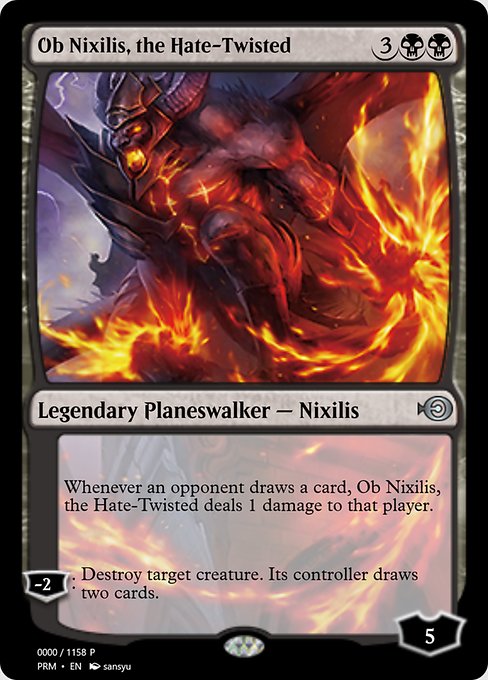 Ob Nixilis, the Hate-Twisted from Magic Online Promos