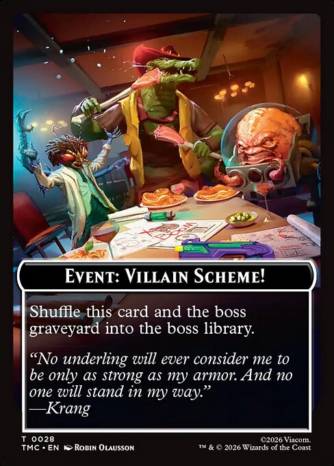 Event: Villain Scheme! from Teenage Mutant Ninja Turtles Eternal Tokens