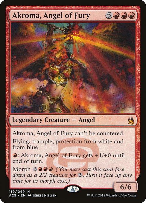 Akroma, Angel of Fury from Masters 25