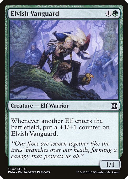 Elvish Vanguard from Eternal Masters