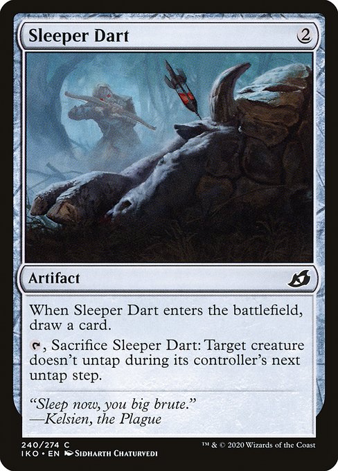 Sleeper Dart highlighted card art