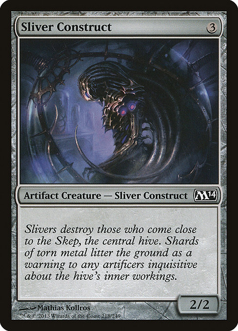 Sliver Construct highlighted card art