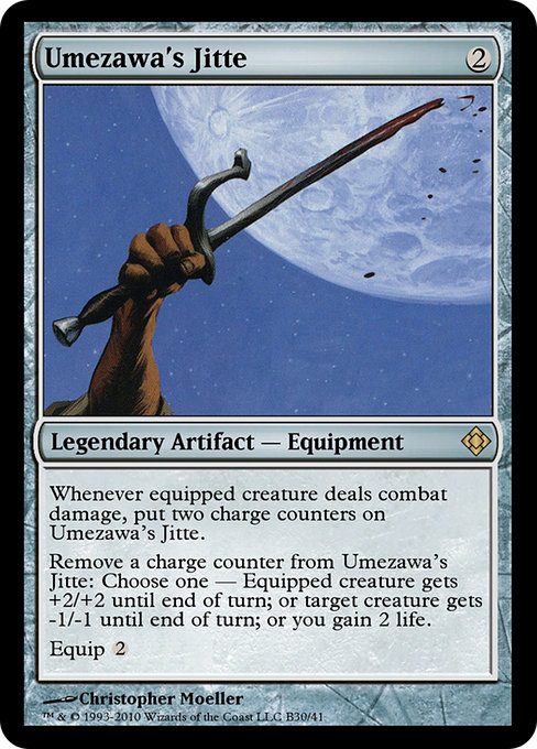 Umezawa's Jitte from Magic Online Theme Decks