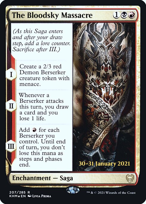 The Bloodsky Massacre highlighted card art