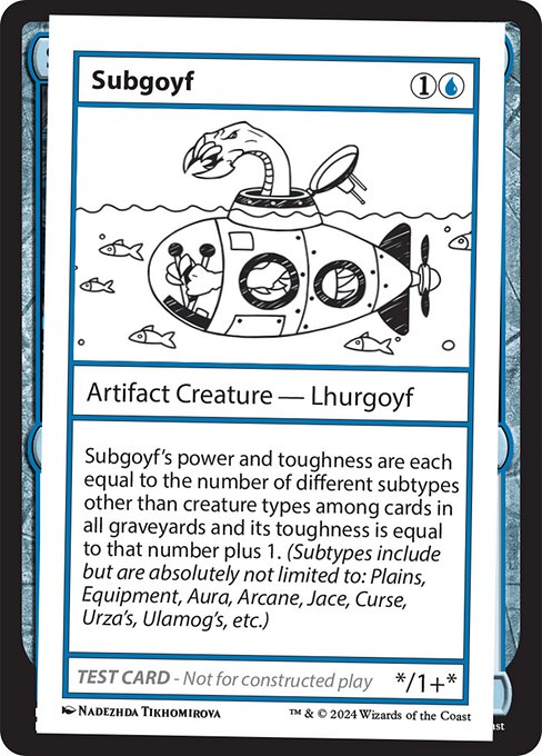 Subgoyf highlighted card art