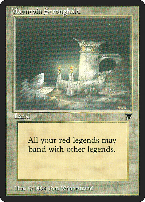 Mountain Stronghold highlighted card art