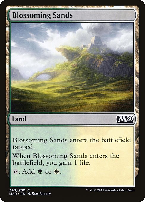 Blossoming Sands from Core Set 2020