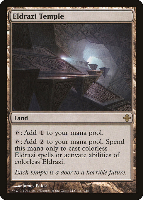 Eldrazi Temple from Rise of the Eldrazi