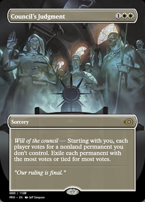 Council's Judgment from Magic Online Promos