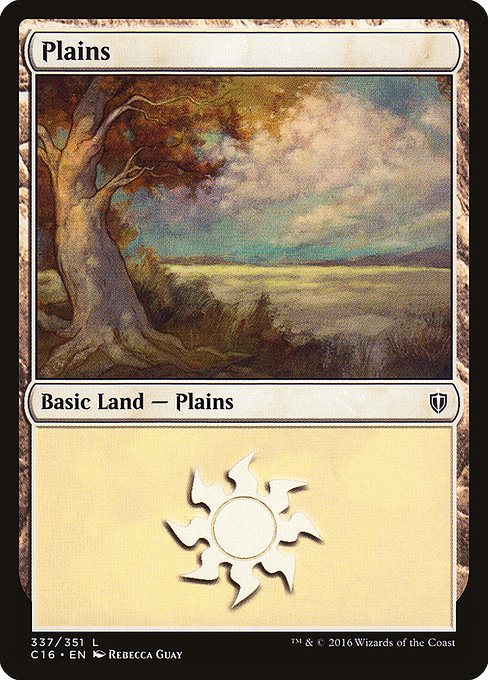 Plains from Commander 2016