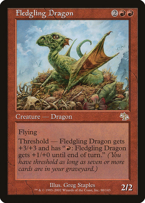 Fledgling Dragon from Judgment