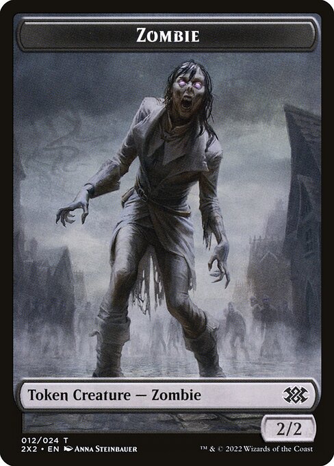Zombie from Double Masters 2022 Tokens