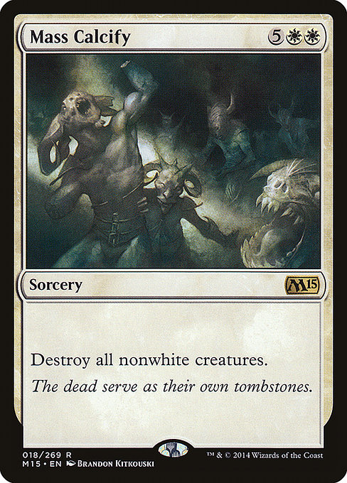 Mass Calcify highlighted card art