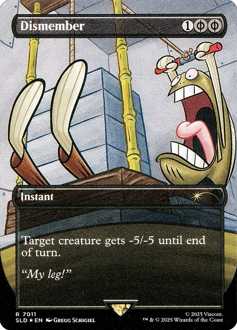Dismember highlighted card art