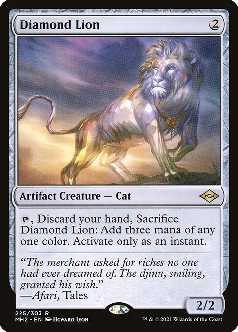 Diamond Lion from Modern Horizons 2