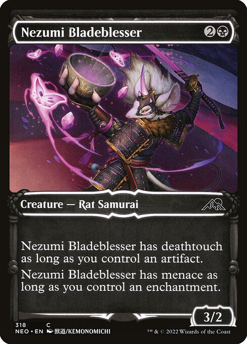 Nezumi Bladeblesser highlighted card art