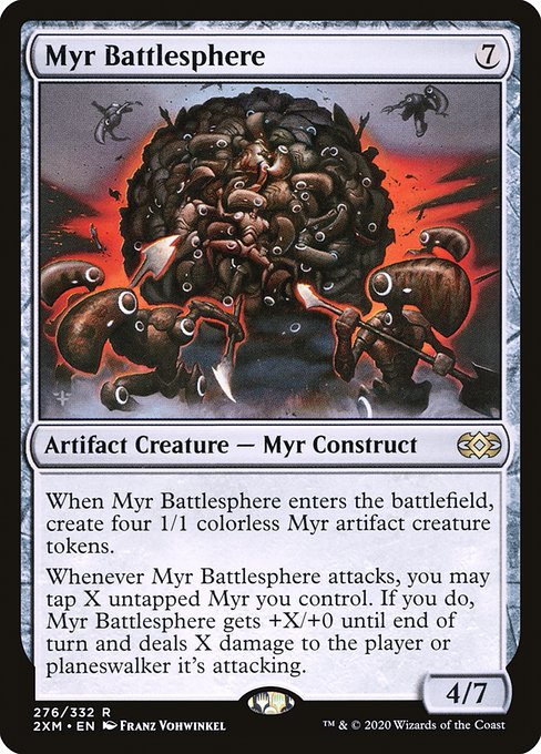 Myr Battlesphere from Double Masters