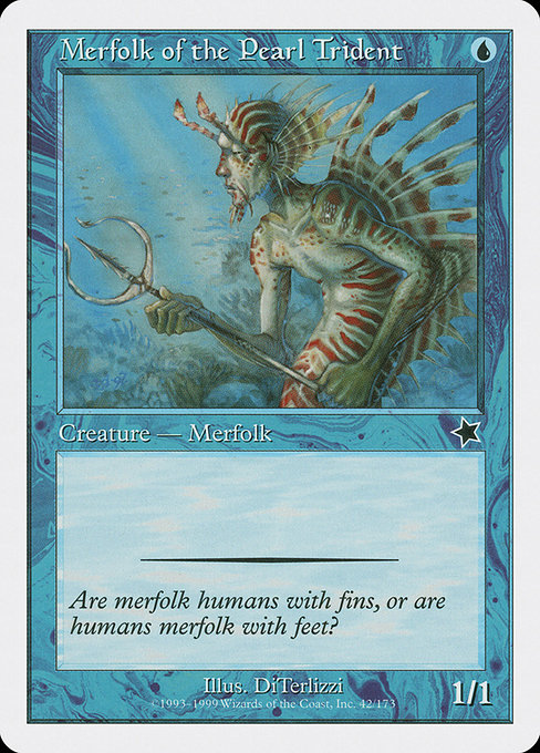 Merfolk of the Pearl Trident from Starter 1999