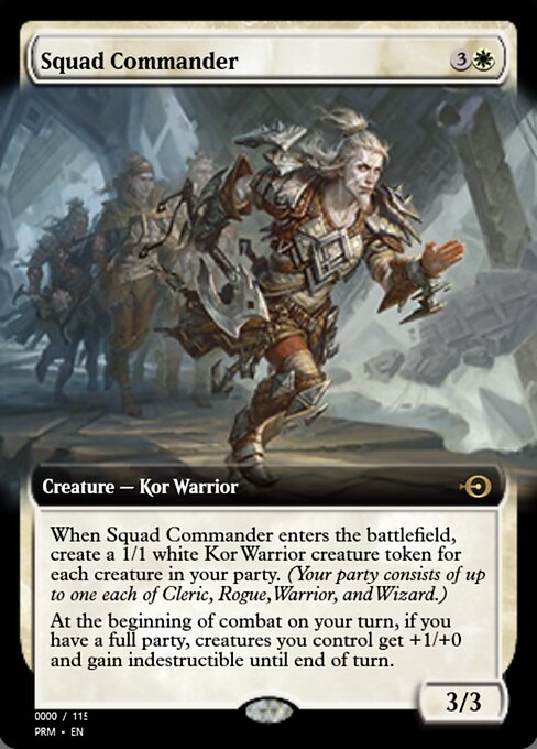 Squad Commander from Magic Online Promos