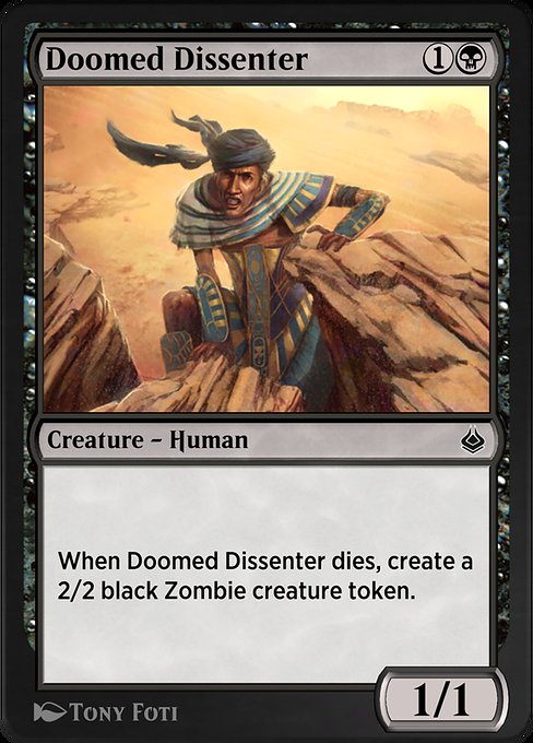 Doomed Dissenter from Amonkhet Remastered
