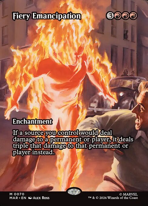 Fiery Emancipation from Marvel Universe
